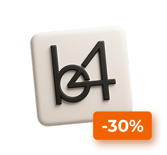 Скидка 30% B4